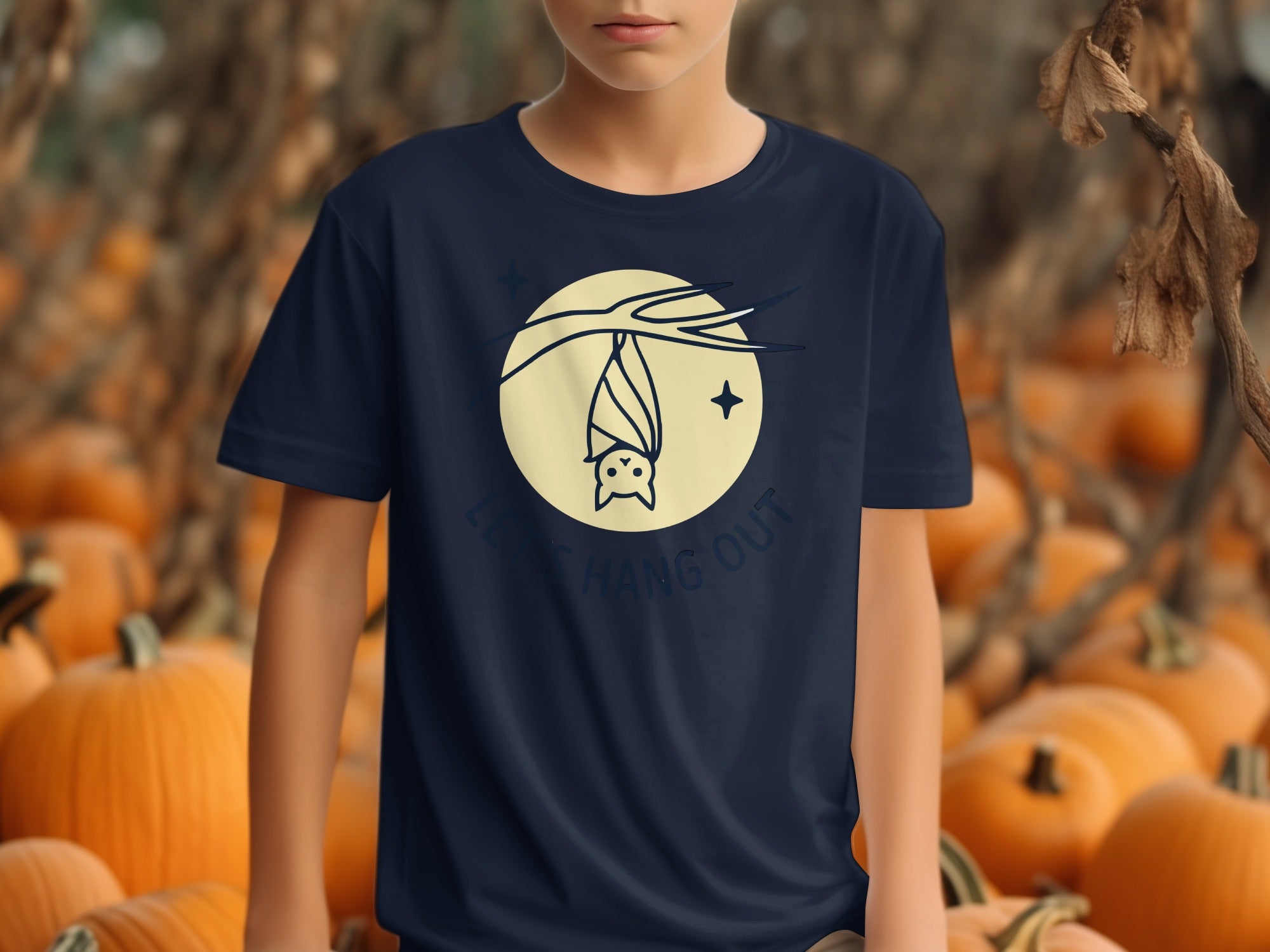 Let's Hang Out Bat Graphic Unisex Shirt product