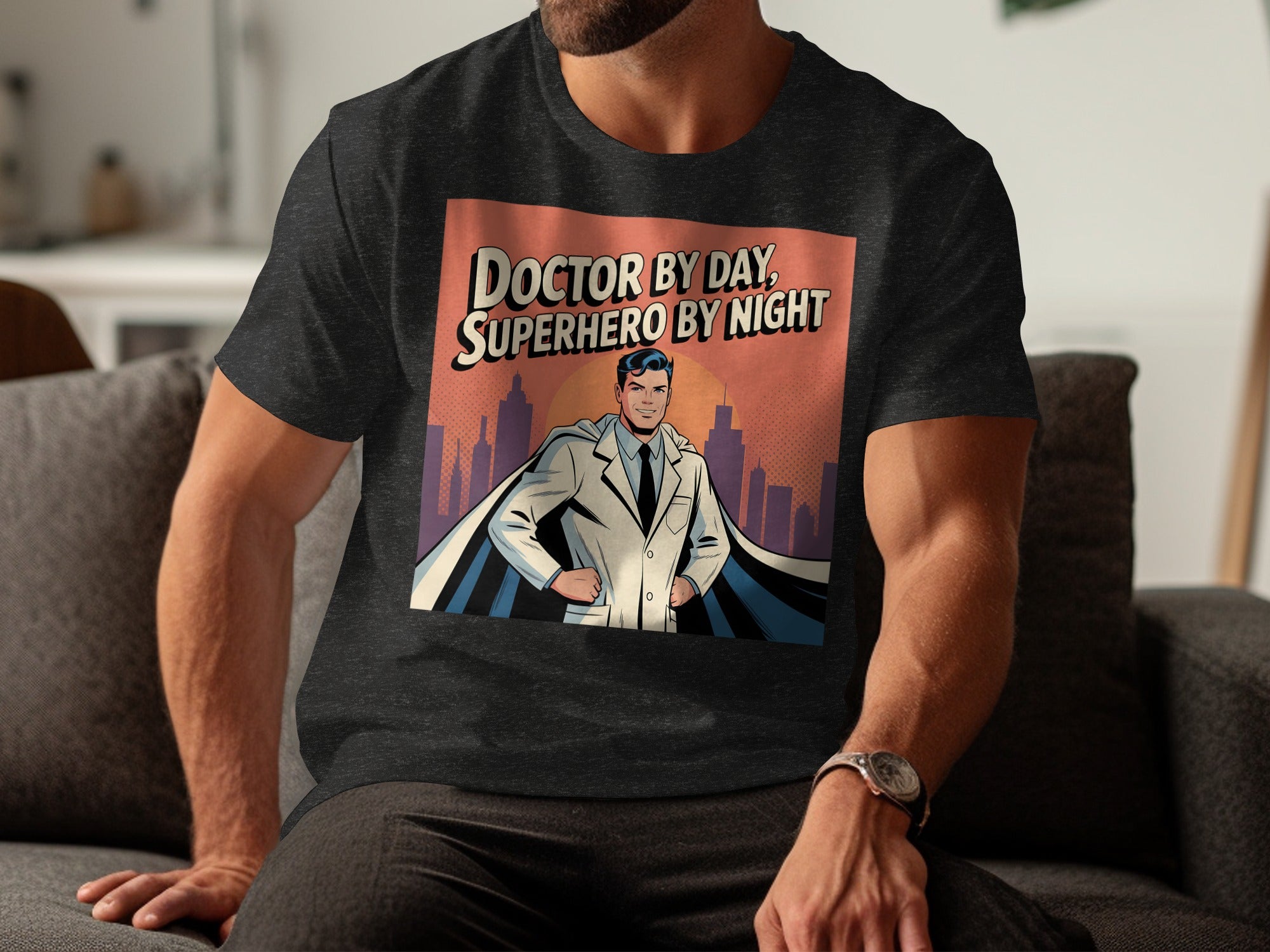Doctor by Day Superhero by Night T Shirt product type