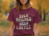 Even Witches Need Coffee Graphic Tee product