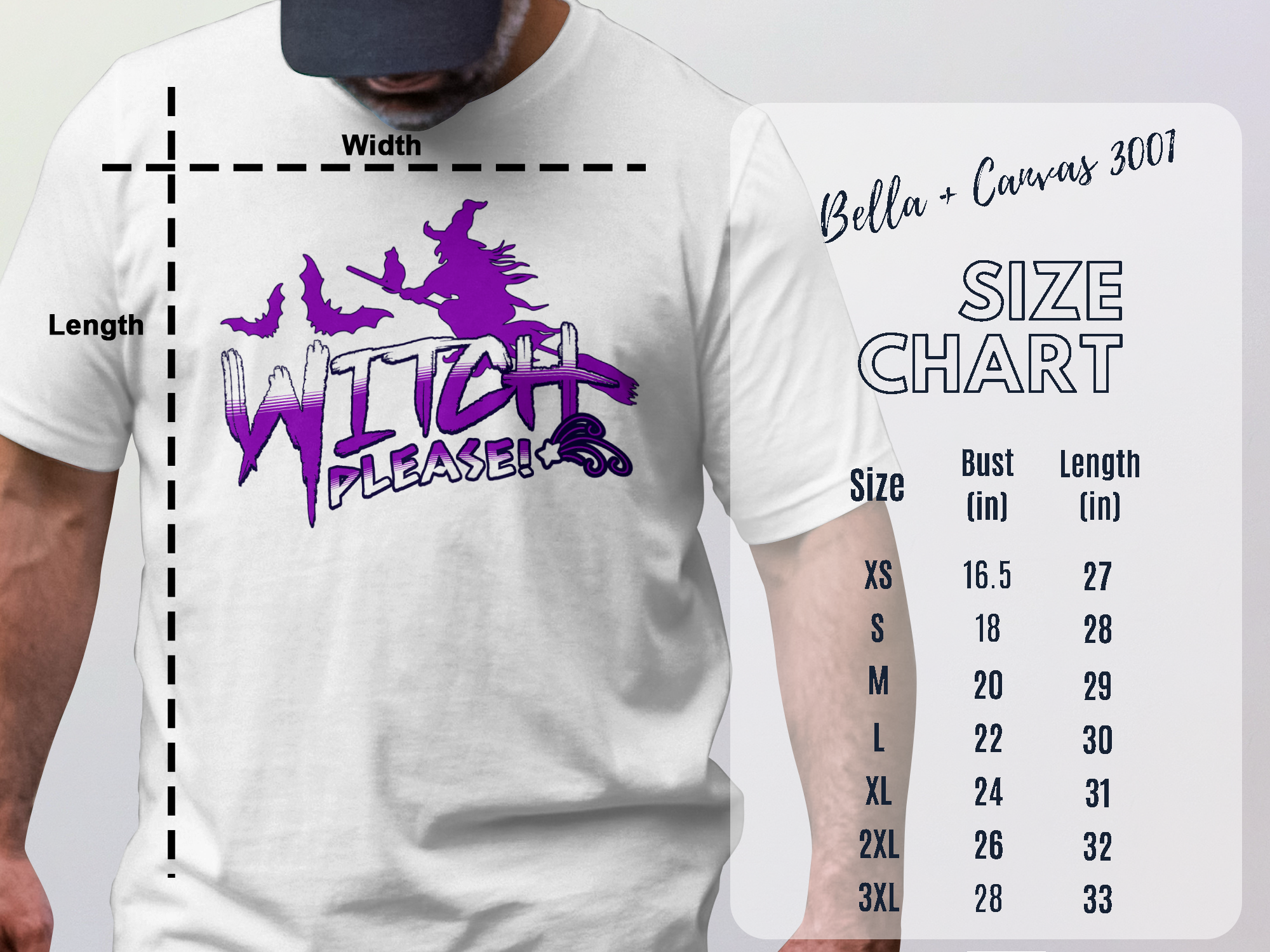 Witch Please Printed Graphic Tee Shirt product type