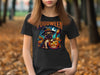 Pug Halloween Witch Broom Pumpkin Graphic T-Shirt product