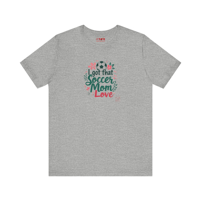 Trendy Soccer Mom Love T-Shirt
