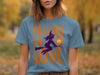 Falling In Love Witch Halloween Graphic T-Shirt product