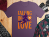 Falling in Love Witch with Pumpkin T-Shirt product