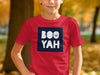 BOO YAH Halloween Graphic Tee ideal for festive product