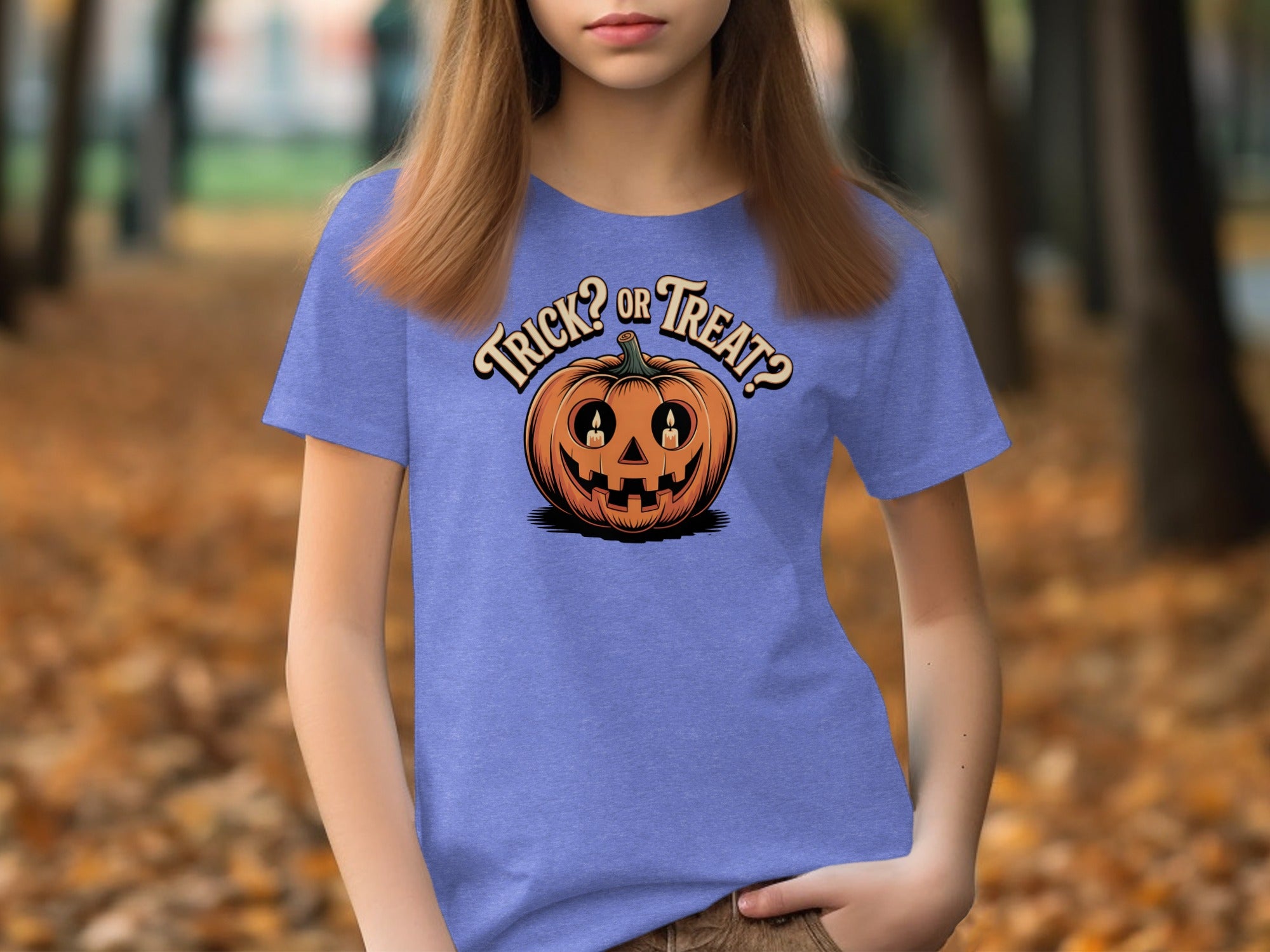 Trick or Treat Pumpkin Halloween-themed shirt product