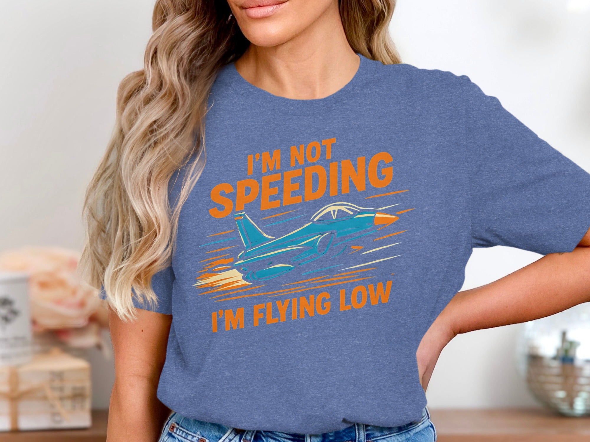 I'm Not Speeding I'm Flying Low Graphic Tee product type