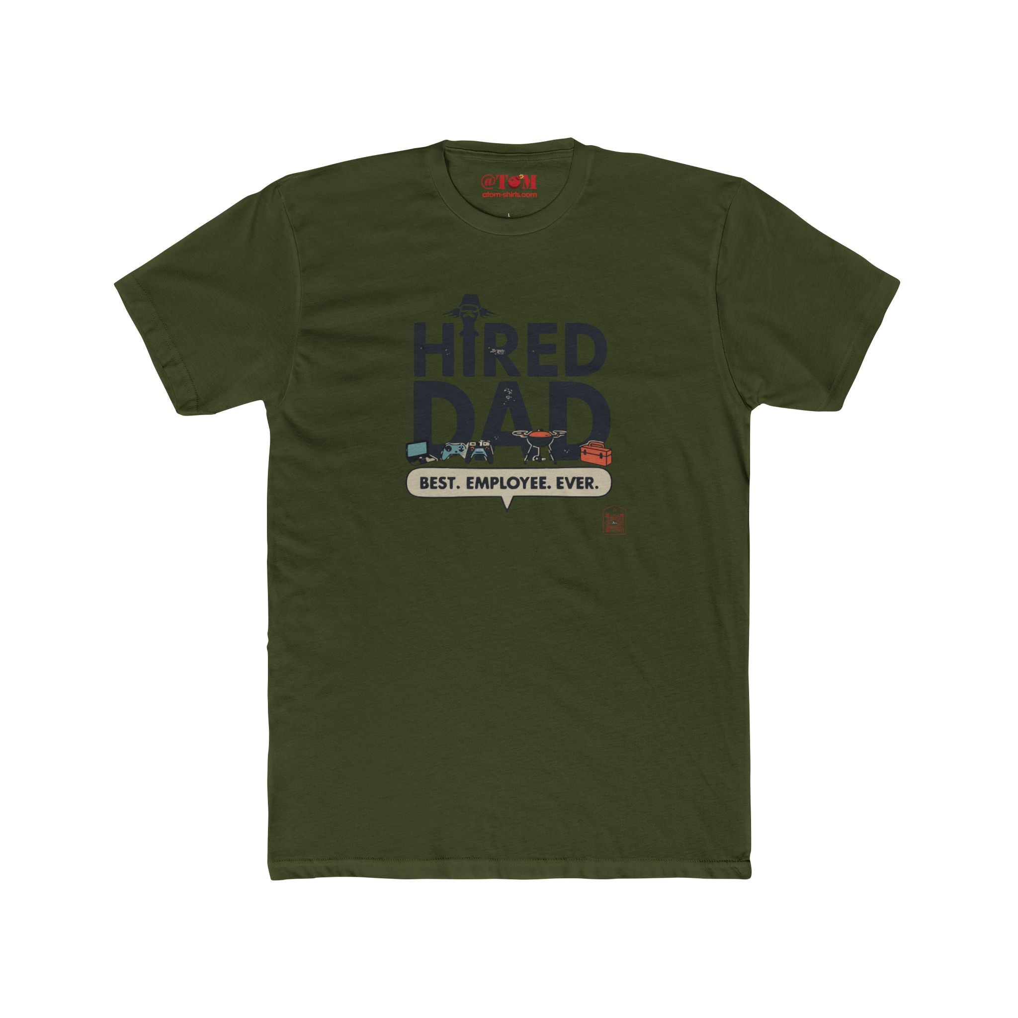 Hard Working Dad Tee – Funny Handyman Job Shirt