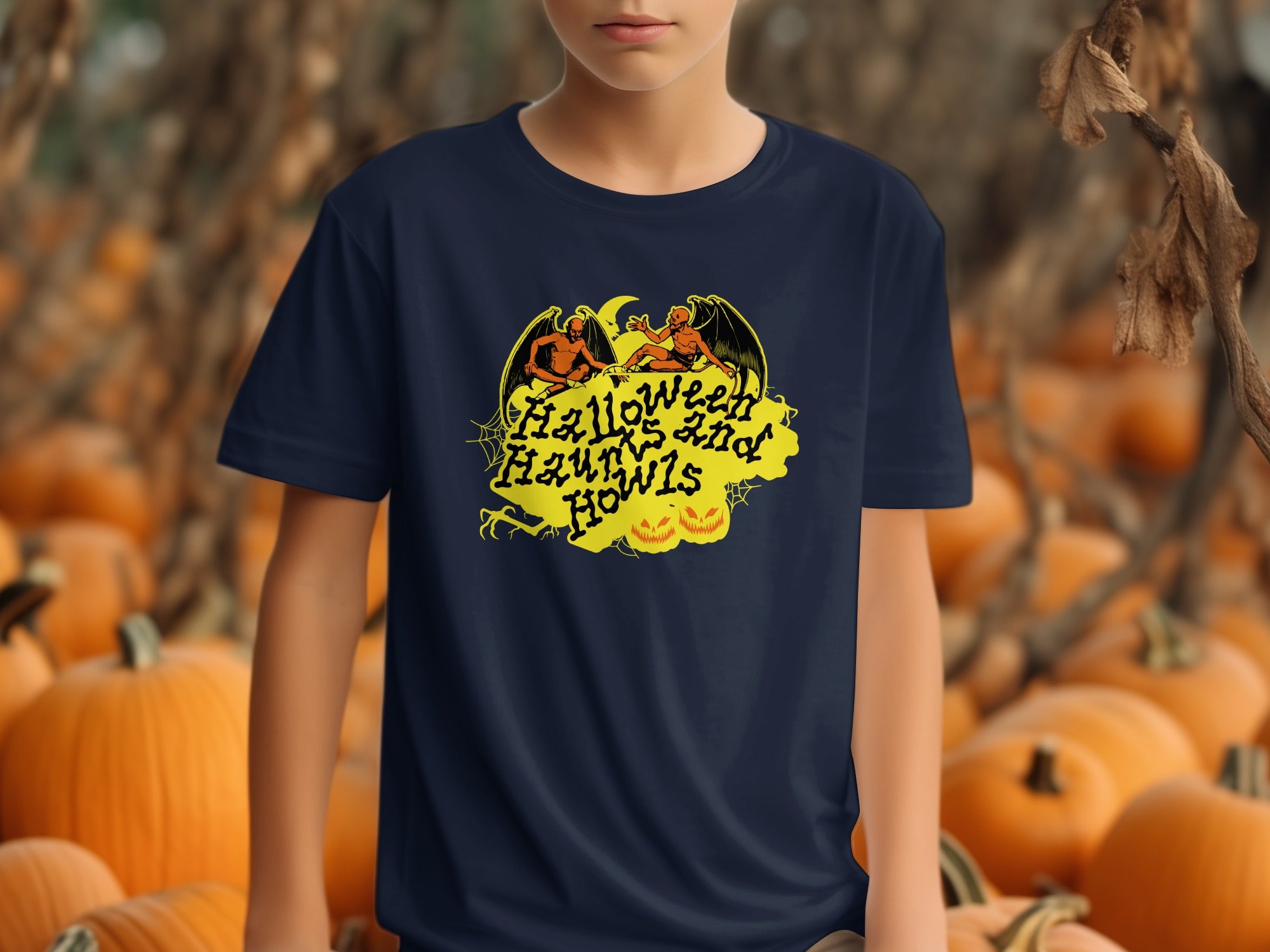 Halloween Haunts and Howls Graphic Kids T-shirt product type