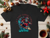 Let the Good Times Surfing Santa Graphic T-shirt