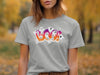 Fun Boo Ghosts Design Grey T-shirt Costume product type
