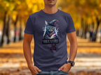 Abracadabra Cat Wizard Graphic Design T-shirt product type
