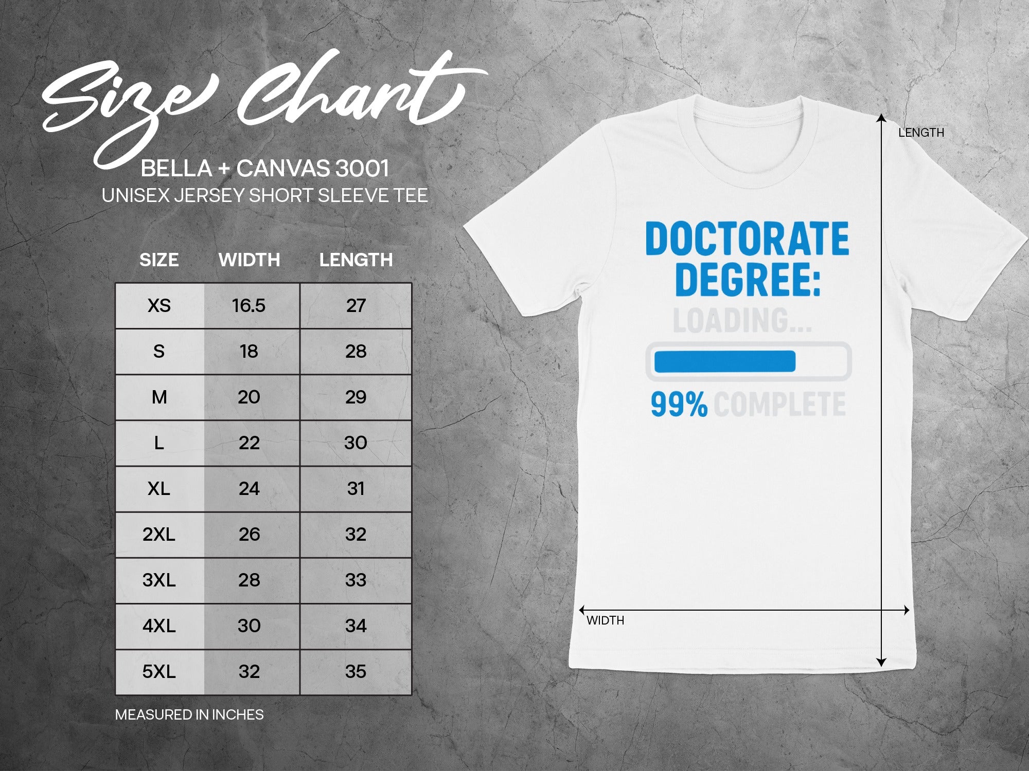 Doctorate Degree Loading 99 Percent Complete Tee product