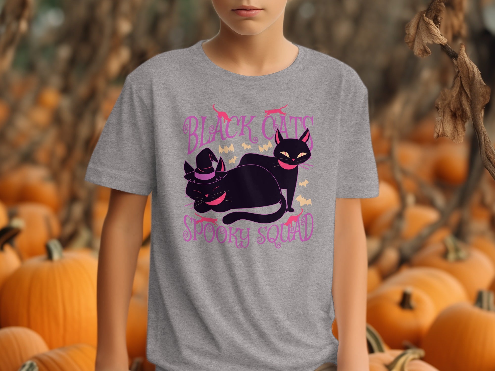 Black Cats Spooky Squad Halloween Shirt product