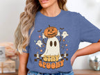 Stay Spooky Ghost and Pumpkin Graphic T-Shirt product