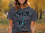 Nursing Where Caring Meets Science T-shirt product