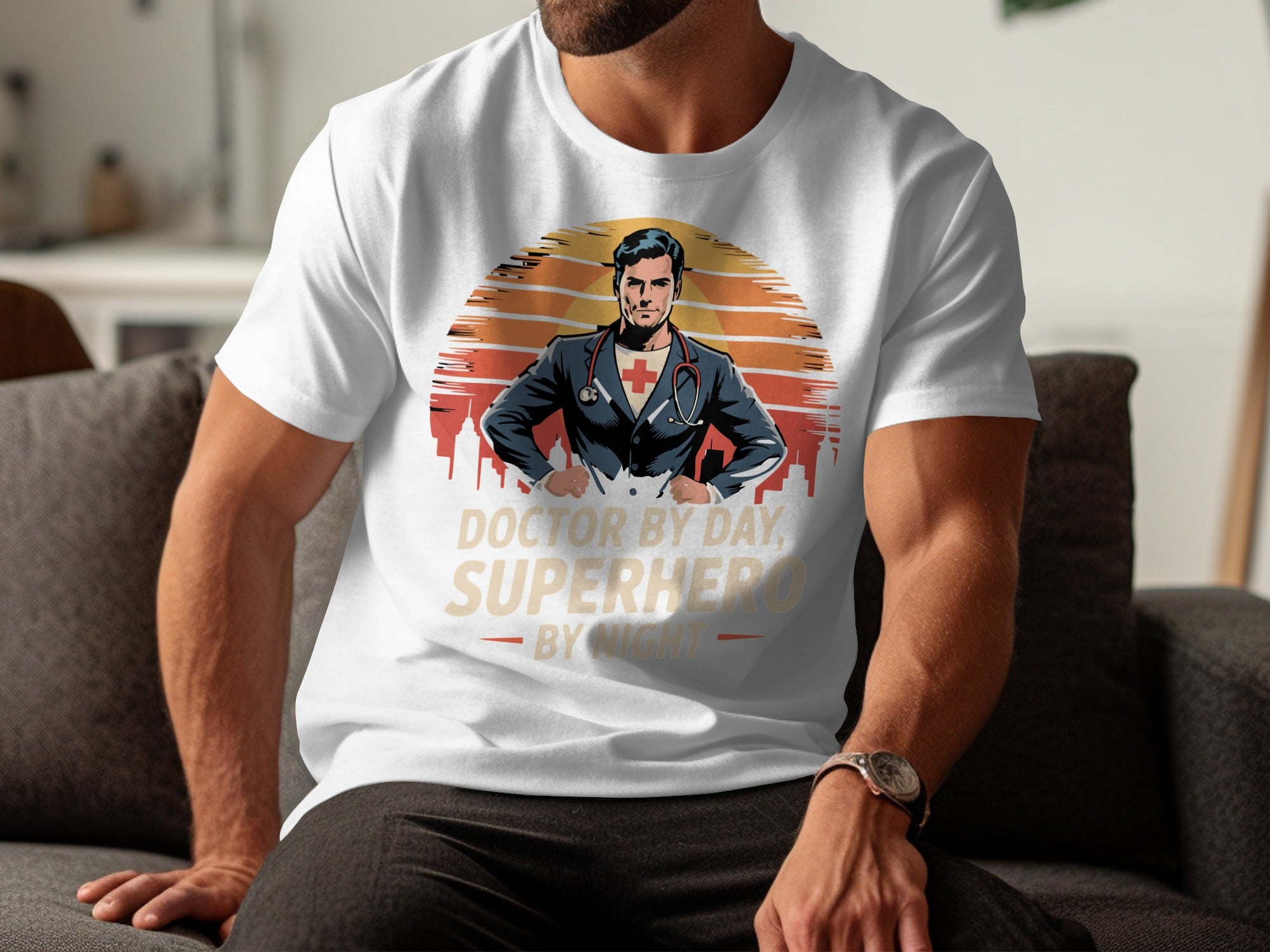 Doctor By Day Superhero By Night T-Shirt product