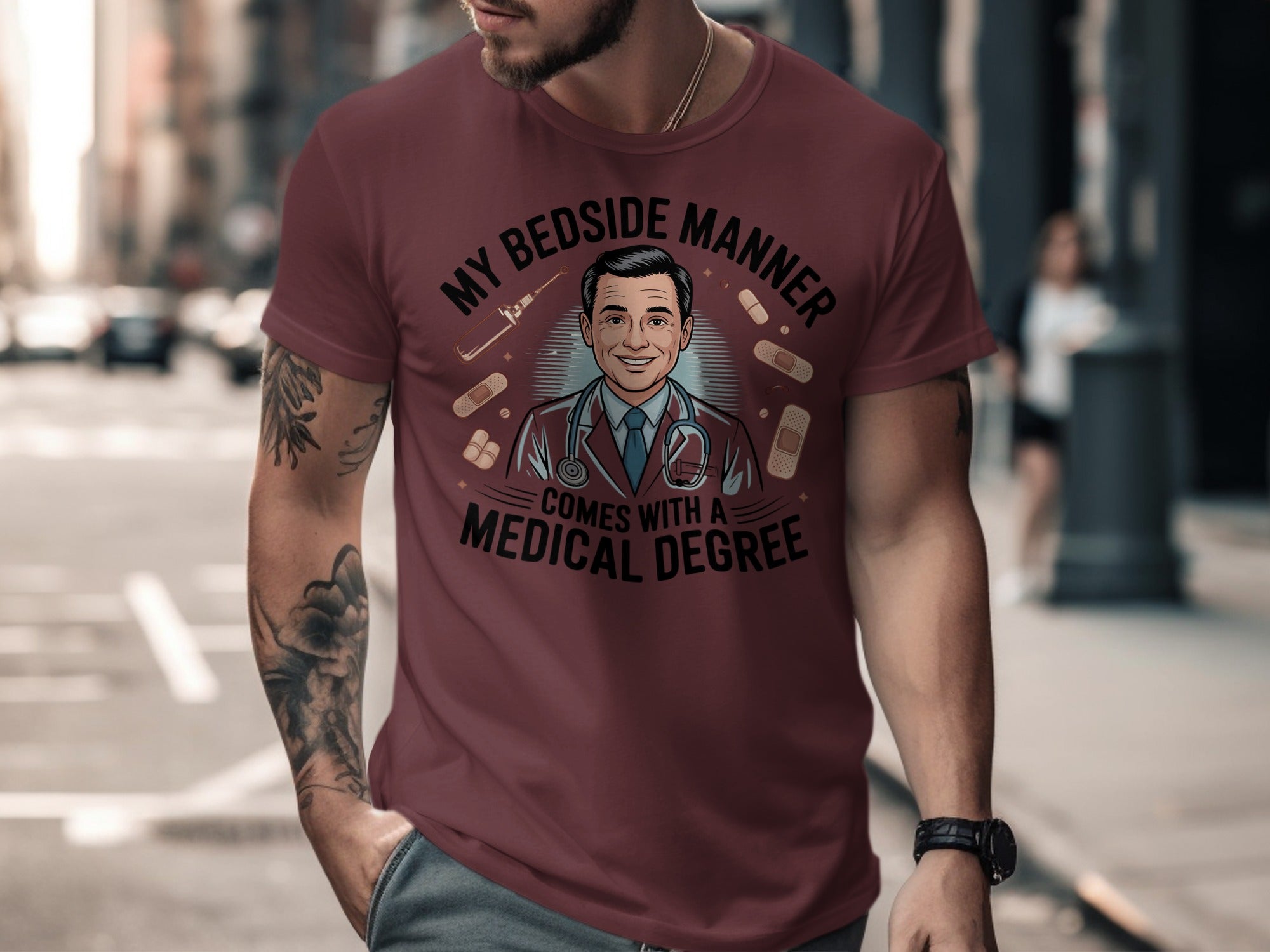 My Bedside Manner Comes With a Medical Degree product type