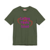 Caring Feels Good Slogan T-Shirt