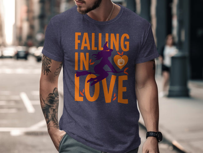 Falling in Love Witch Themed Halloween Shirt product