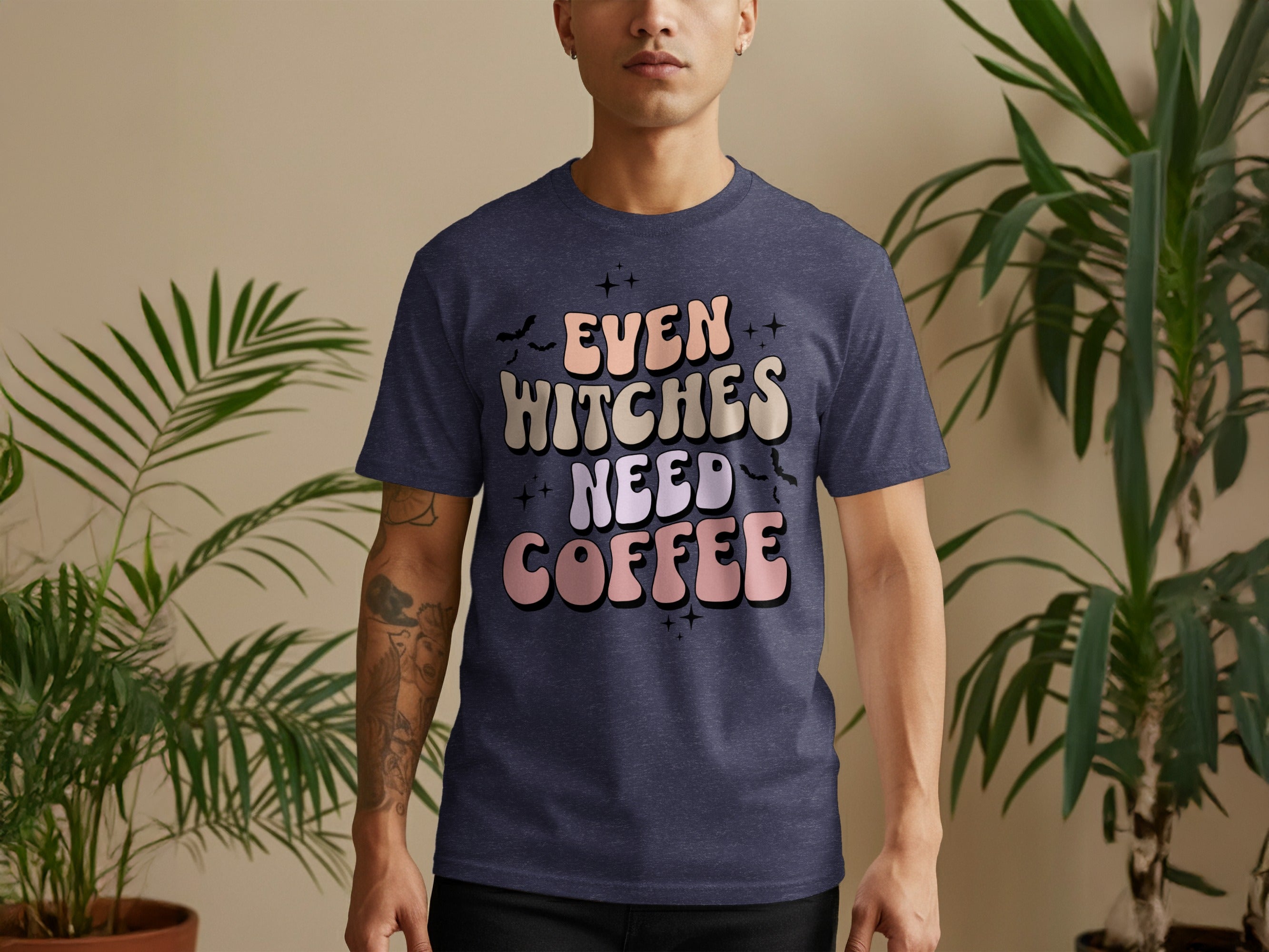 Even Witches Need Coffee themed casual product