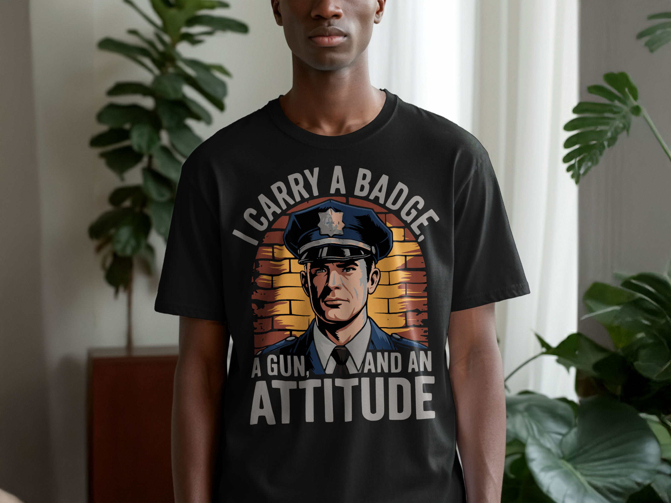 I Carry A Badge A Gun And An Attitude Shirt product