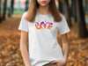Boo Ghosts Graphic Tee Colorful Print Fun Product Type