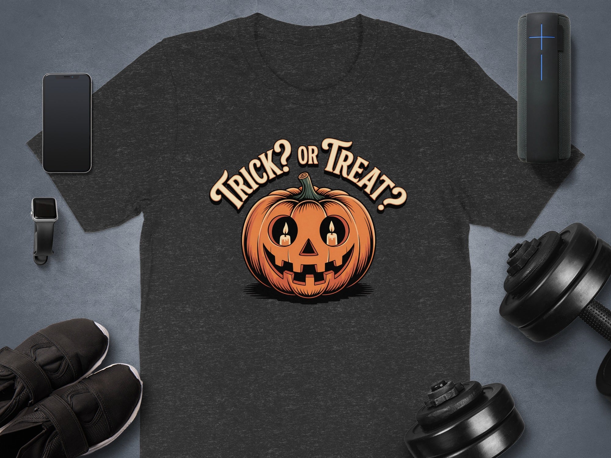 Trick Or Treat Pumpkin Graphic T-Shirt product type