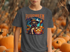 Pugoween Witchy Pug Halloween Graphic Tee Shirt product