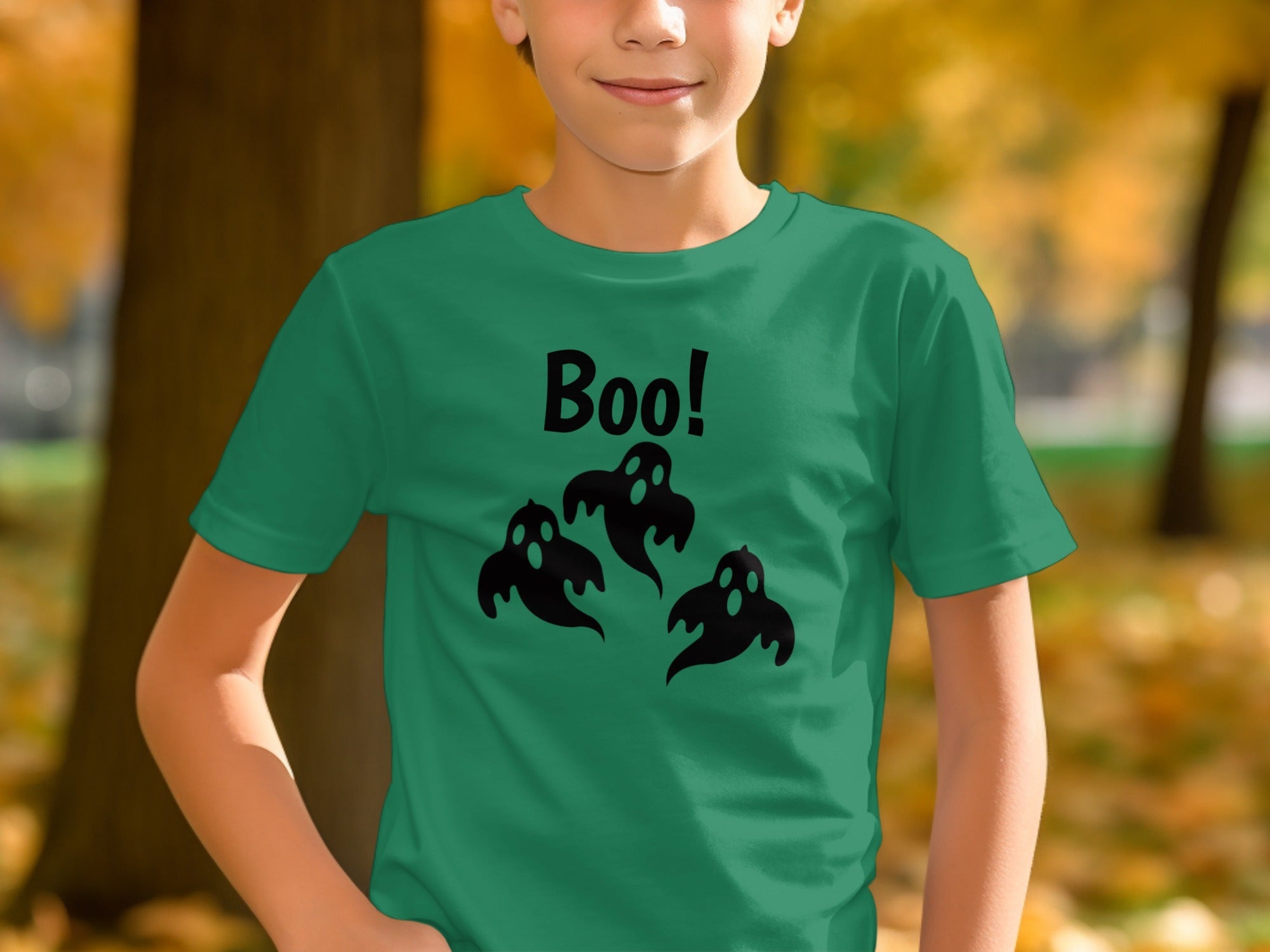 Boo Ghosts Halloween Theme Kids T-shirt product type