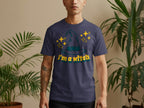 I'm a Witch Hat and Starry Design Dark Shirt product