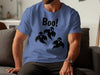 Boo Ghost Design Blue Halloween T-shirt product