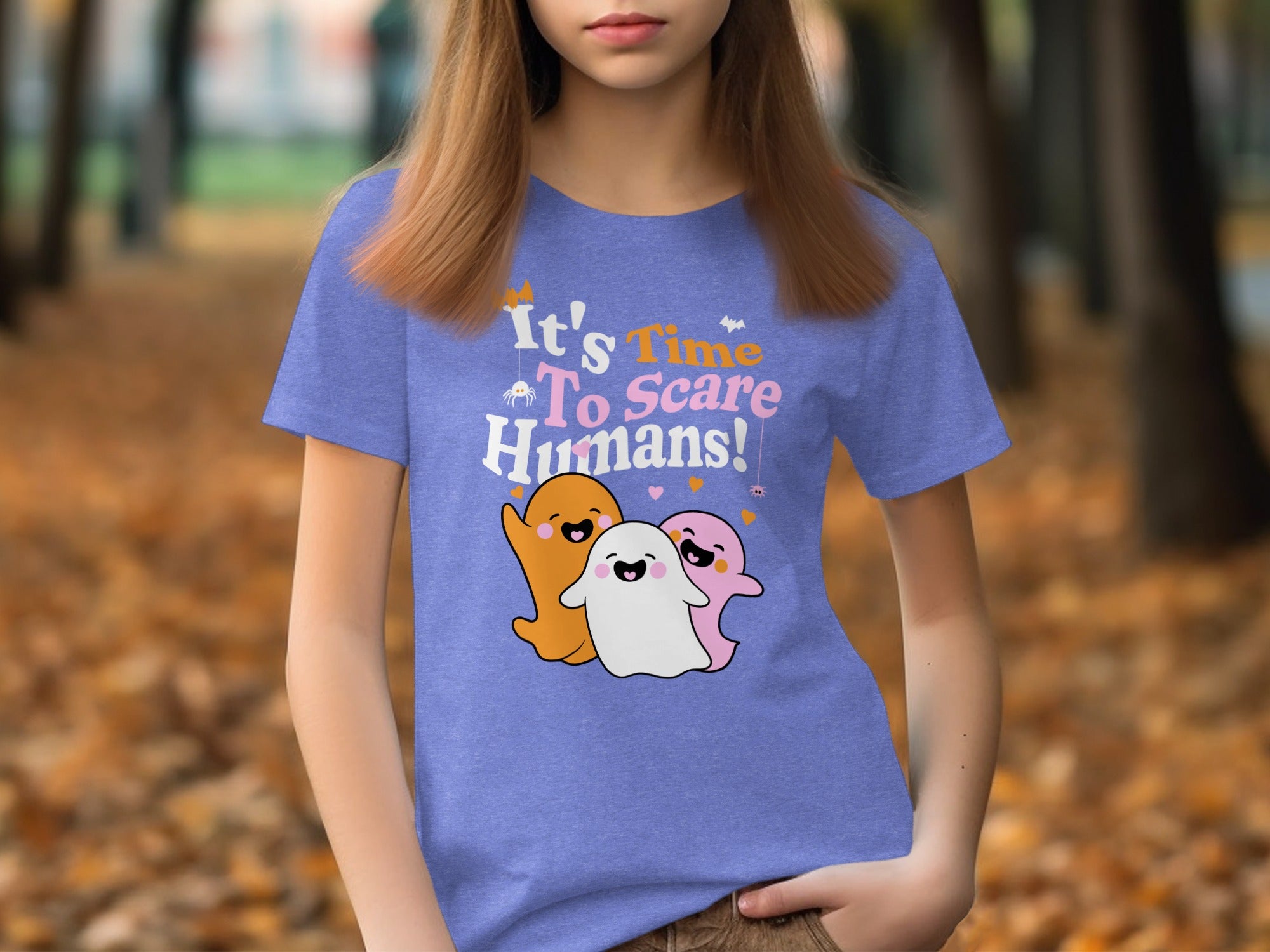 It's Time To Scare Humans Cute Ghost T-shirt product type