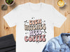 Even Witches Need Coffee Graphic T-shirt product