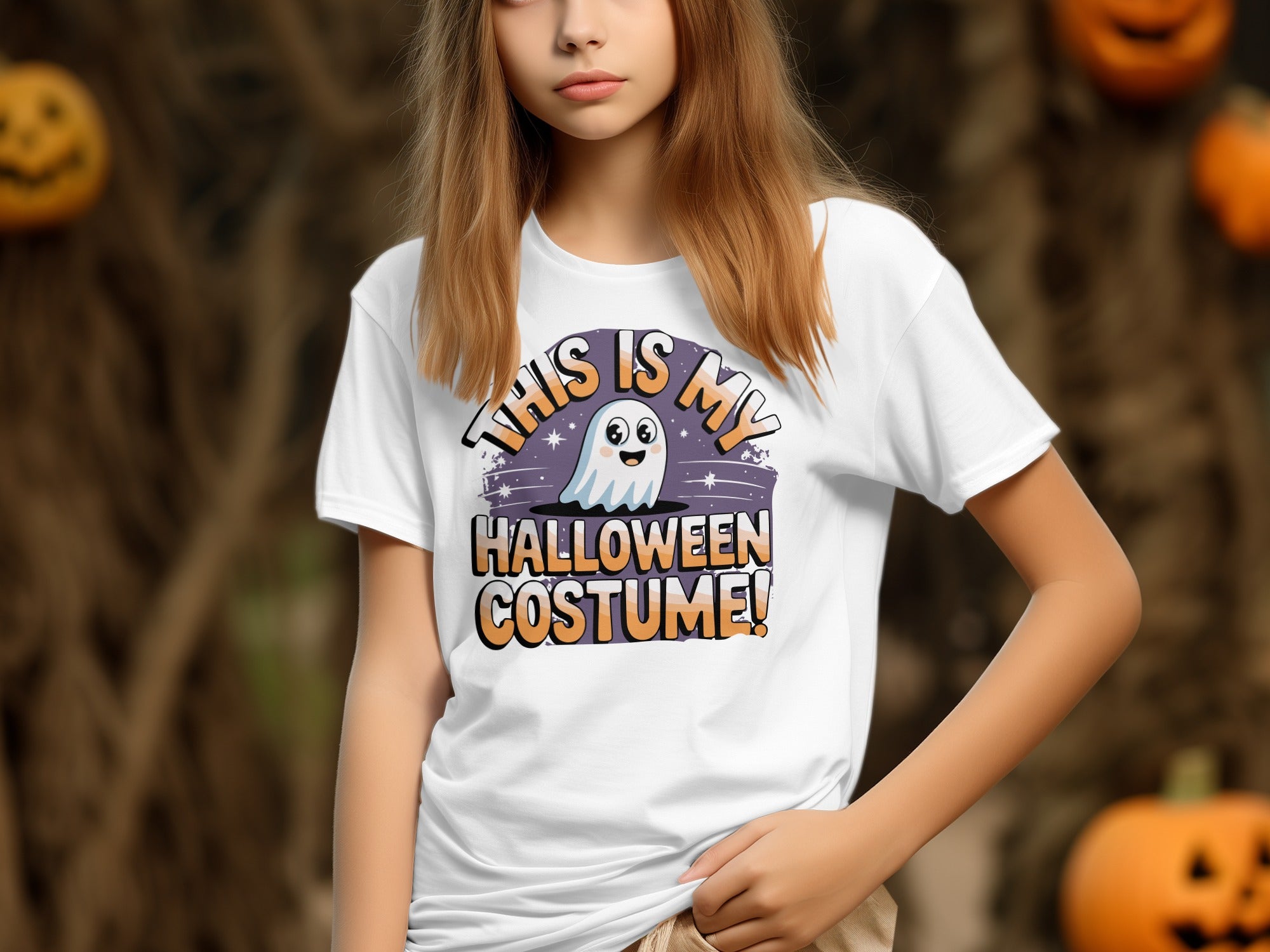 This Is My Halloween Costume Ghost T-Shirt product