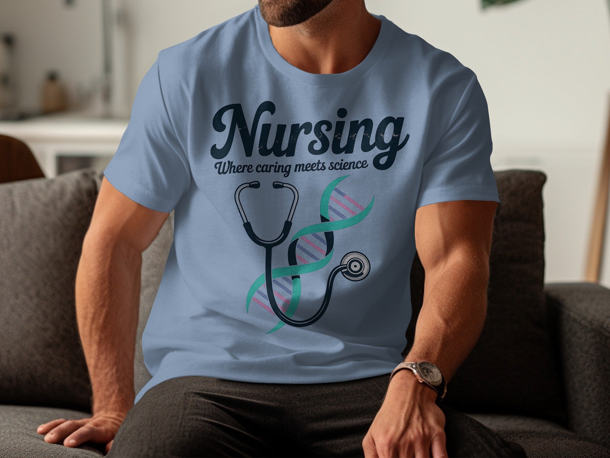 Nursing Where Caring Meets Science T-shirt product