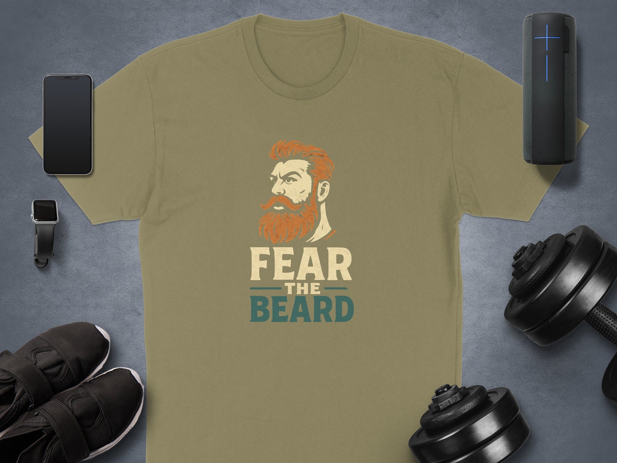 Fear the Beard Graphic T-Shirt product