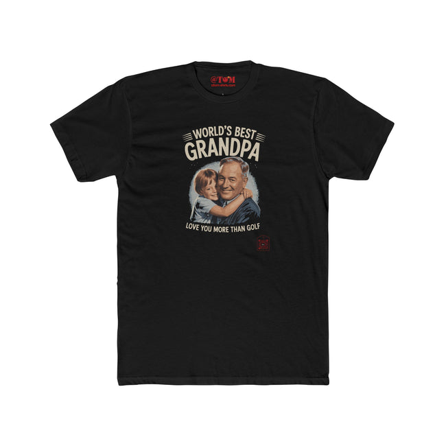 World's Best Grandpa T-Shirt – Heartfelt Golf & Family Gift