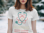 Nursing Where Caring Meets Science T-Shirt product type