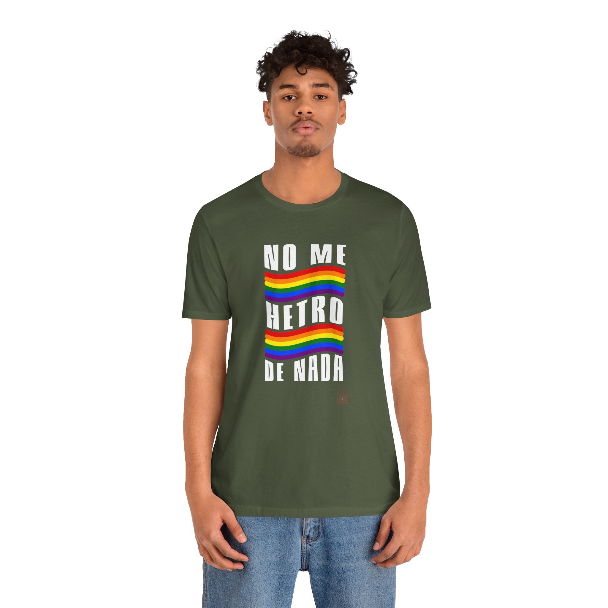 No Me Hetero De Nada Spanish LGBT Shirt