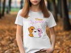 Time to Scare Cute Ghosts Graphic Tee product type