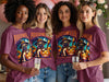 Pugoween Invaders Graphic Halloween T-shirt product type