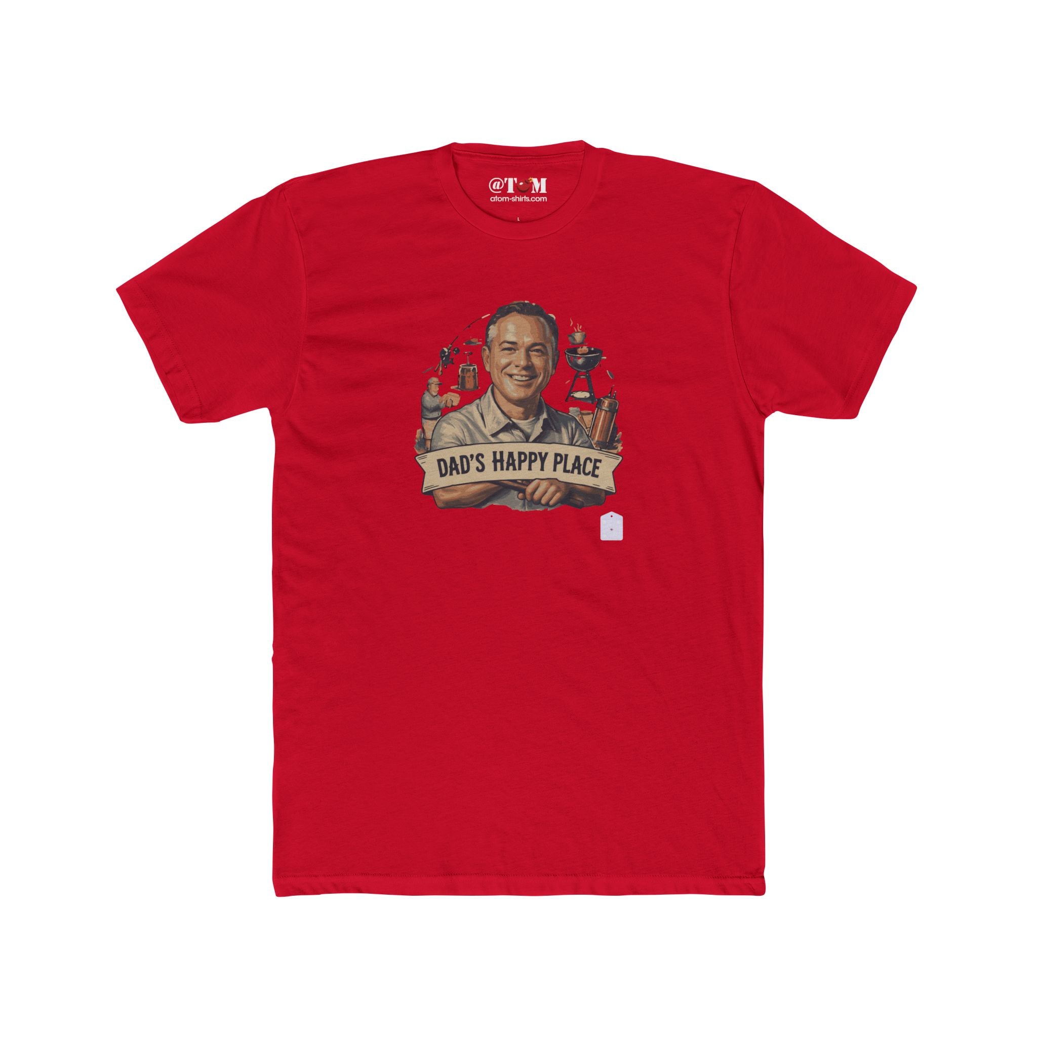 Father's Day Gift T Shirt – Fishing & Grilling Dad Tee