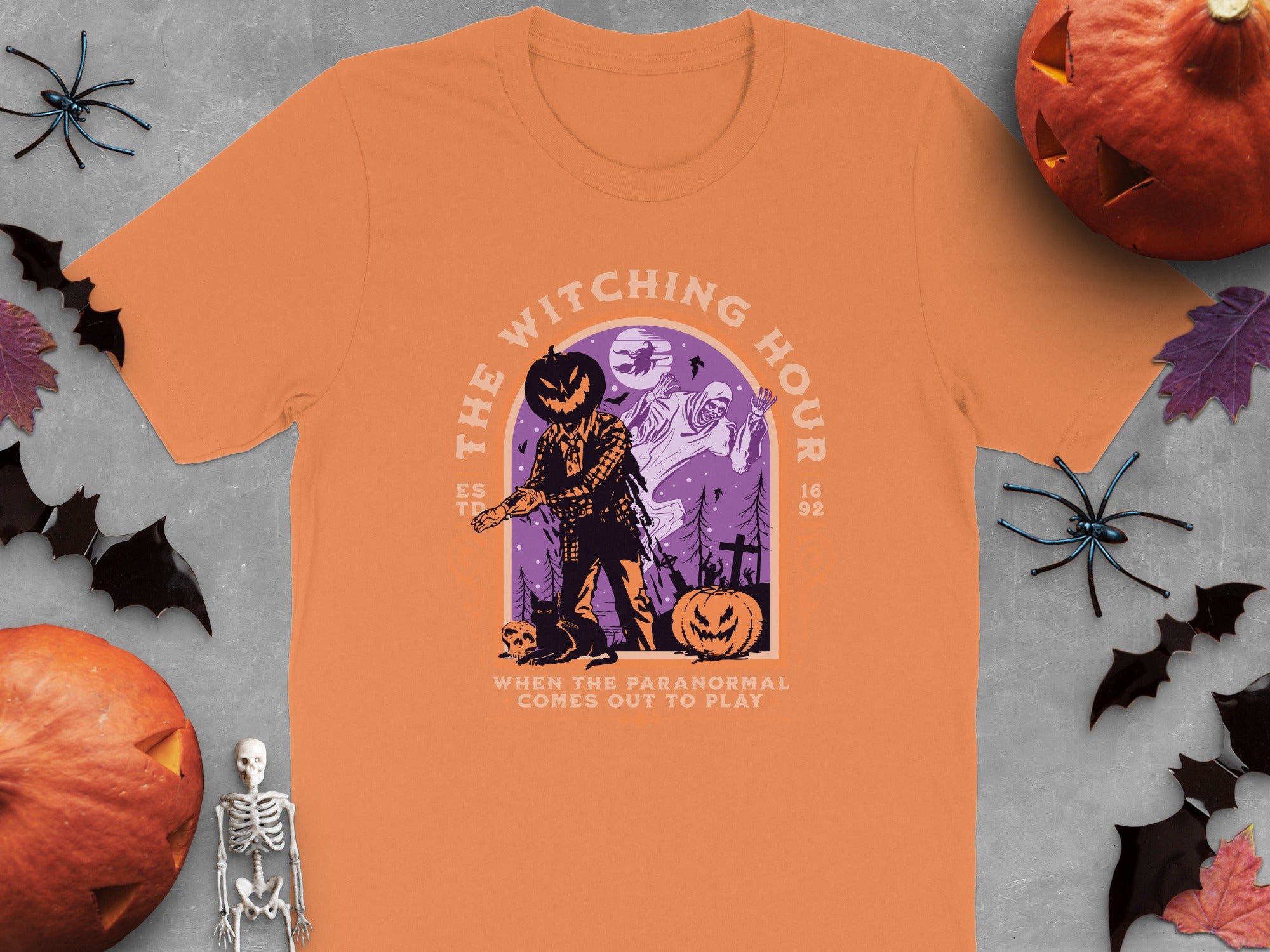 The Witching Hour Halloween Themed T-Shirt product