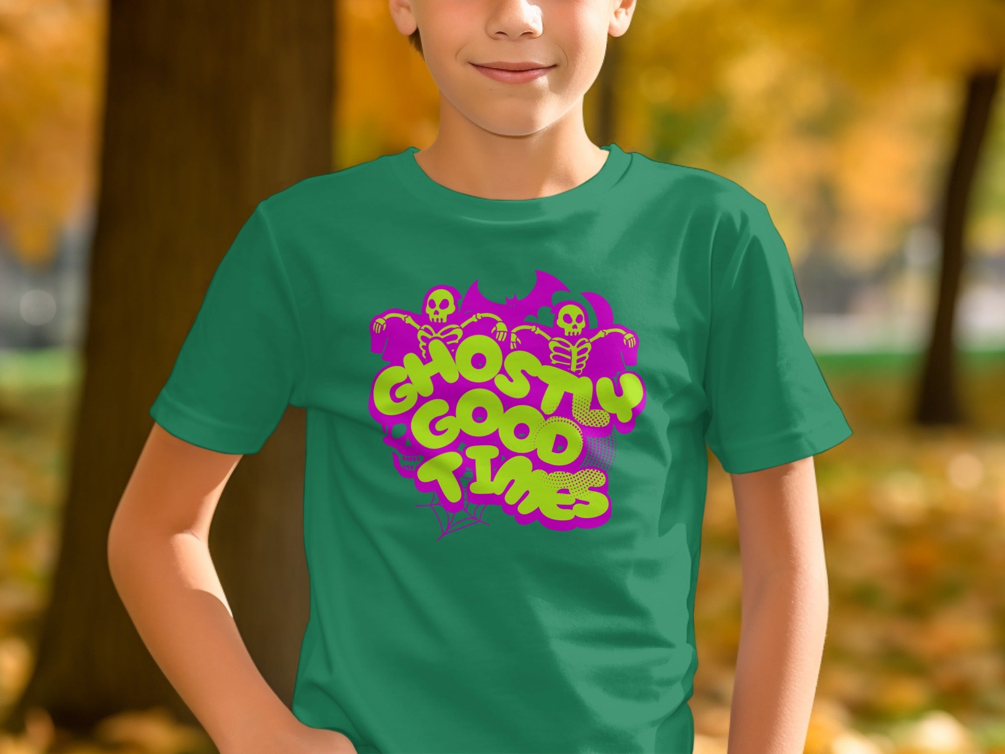 Ghostly Good Times Halloween Themed Apparel product type