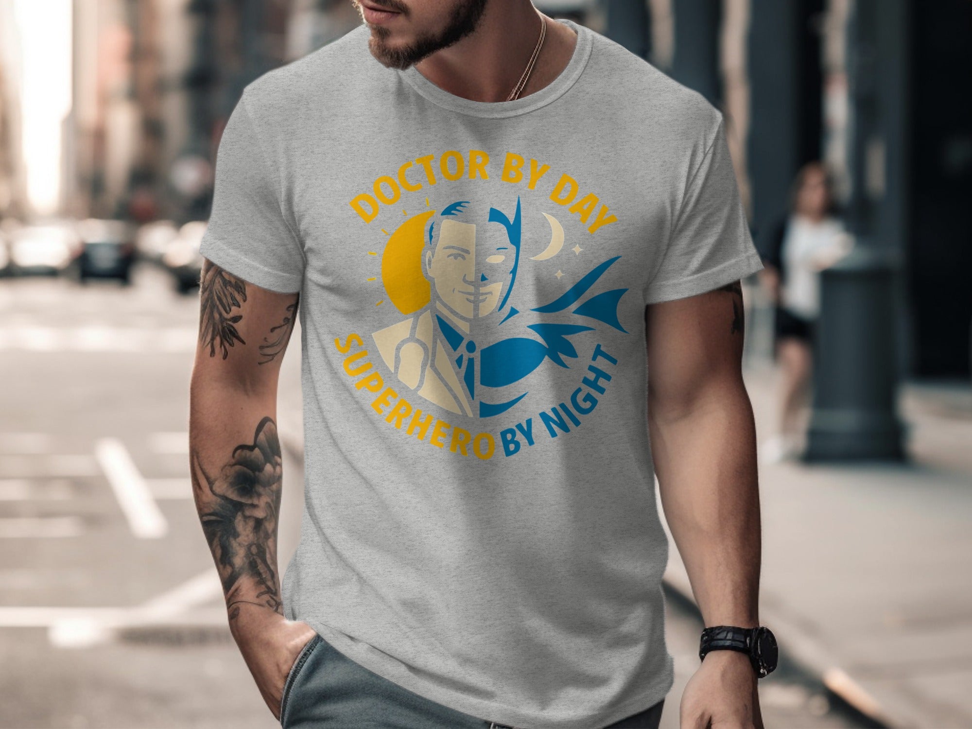 Doctor By Day Superhero By Night t-shirt product type
