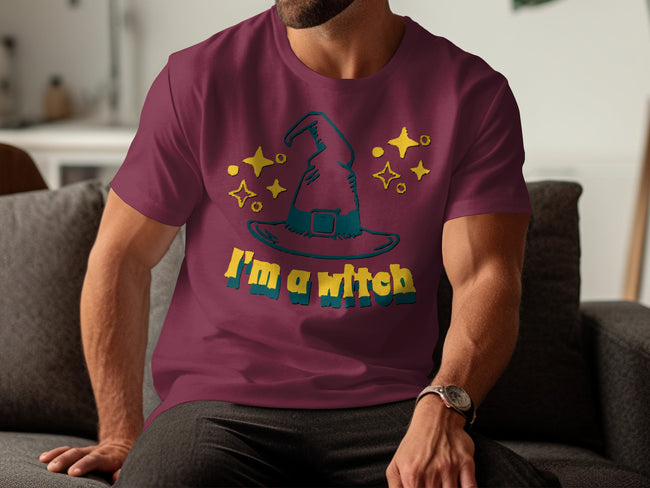 I'm a Witch Graphic Tee with Magic Hat product