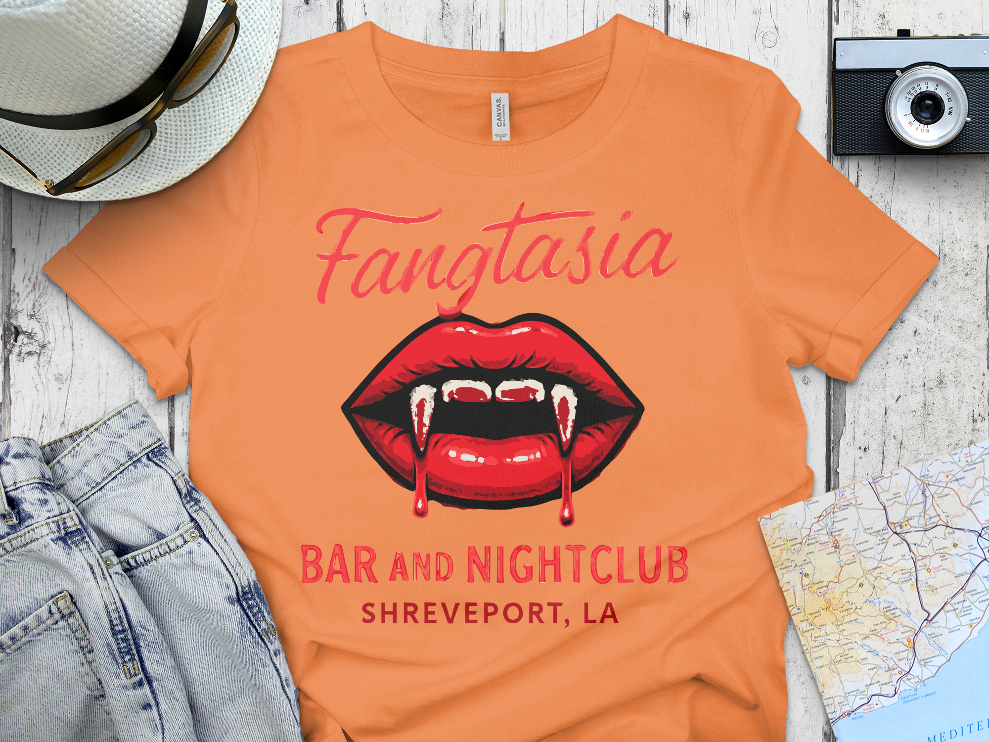 Fangtasia Bar and Nightclub Shreveport LA T-Shirt product