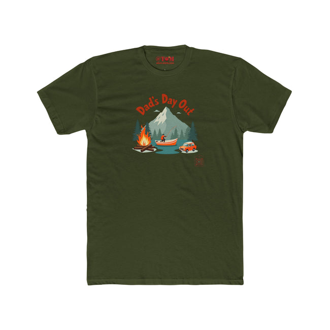 Outdoor Dad T Shirt – Adventure Camping & Fishing Tee