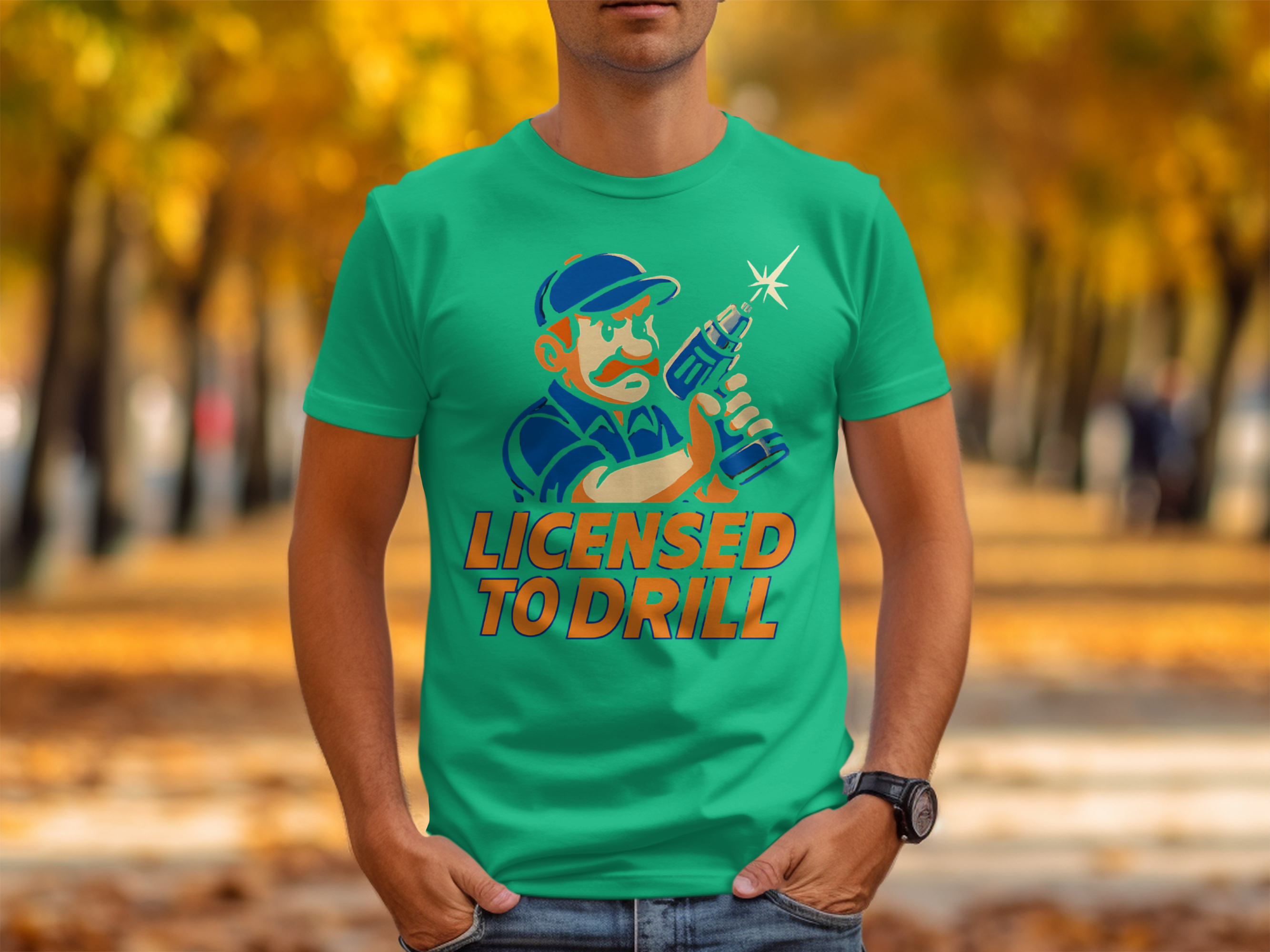 Licensed to Drill T-shirt product type